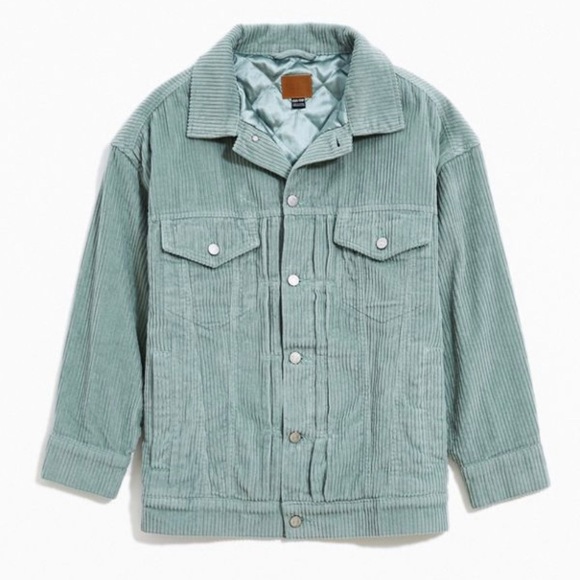 BDG Jana Wide Wale Corduroy Trucker Jacket - Picture 5 of 5